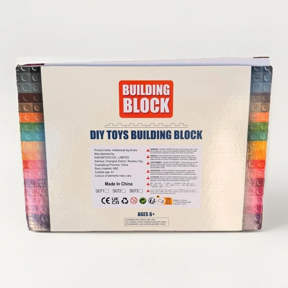 Kakubitoys Co. Ltd Huizdq Creative Diy Toy Building Blocks‎ ABS for Kids Ages 6+